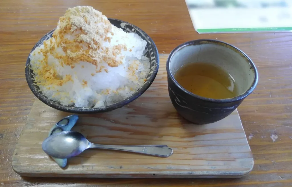 Một món tráng miệng kiểu Nhật