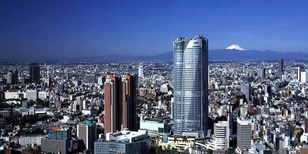 Hình ảnh Tokyo Tower và Roppongi Hills