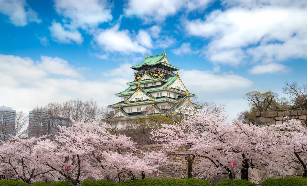 Cảnh quan thành phố Osaka