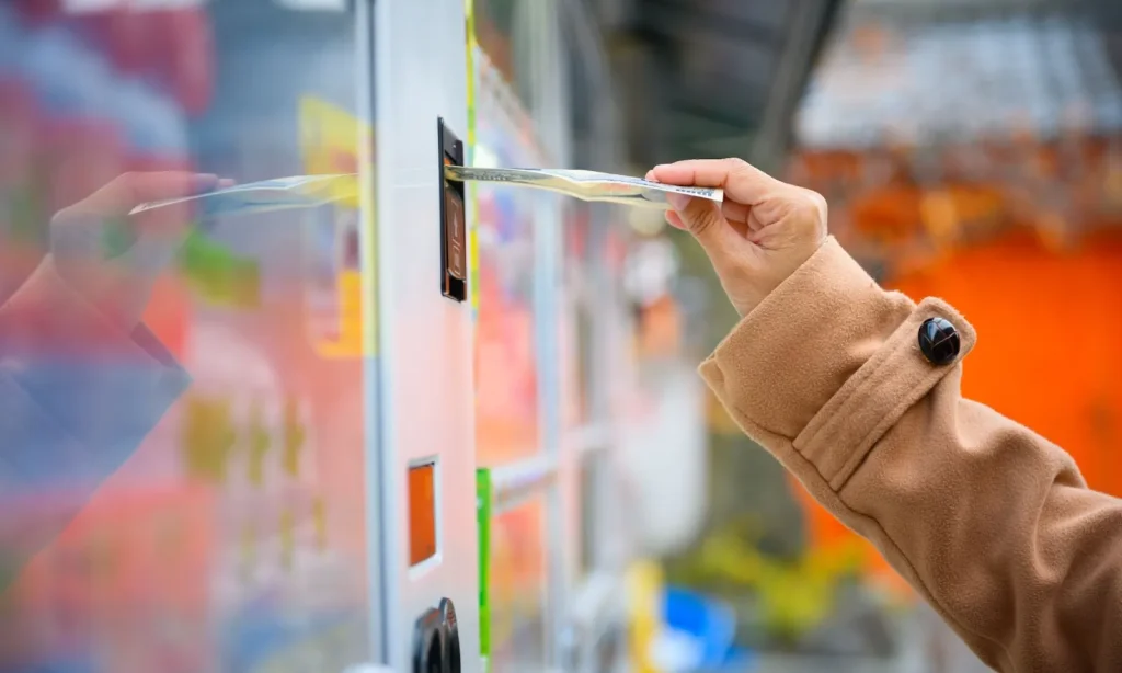 Một máy bán hàng tự động độc đáo