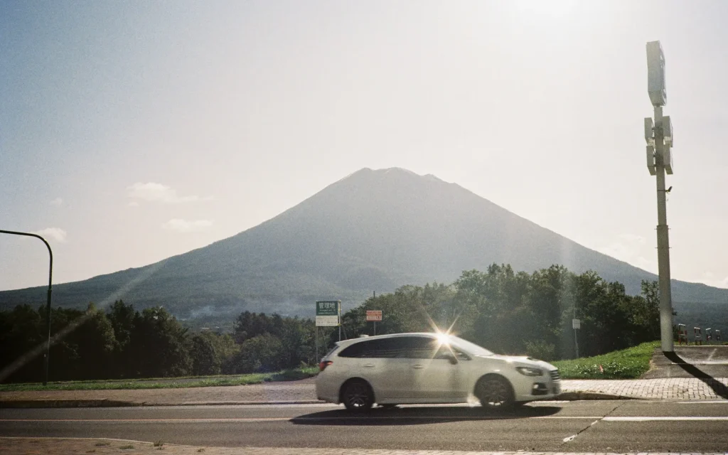 Một thác nước ở Niseko