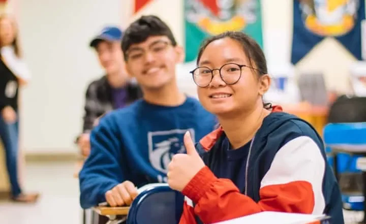 Một tòa nhà trường học ở Saitama