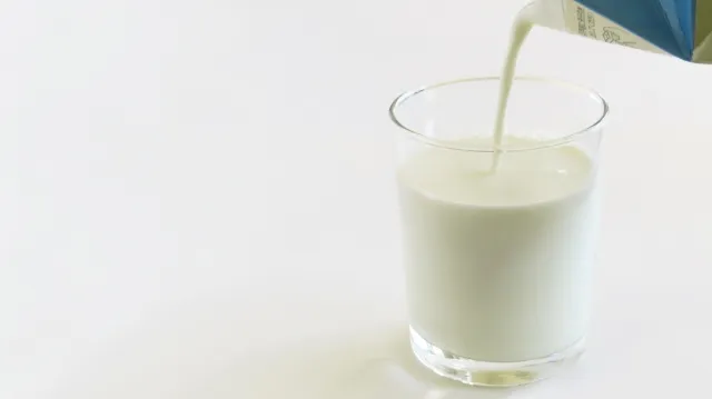 Một ly sữa tươi