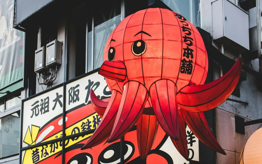 Hình ảnh khu vực Dotonbori Osaka