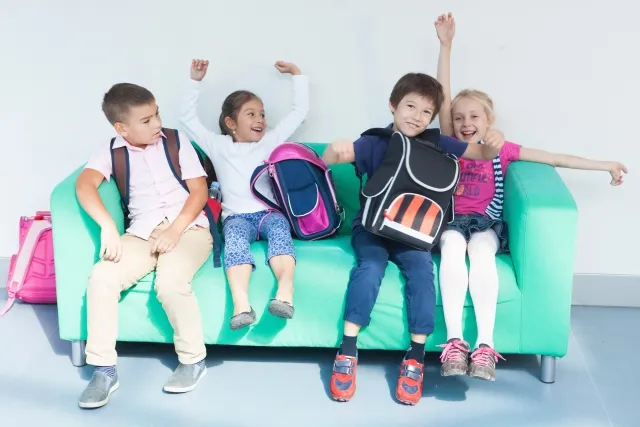 Một tòa nhà trường học hiện đại