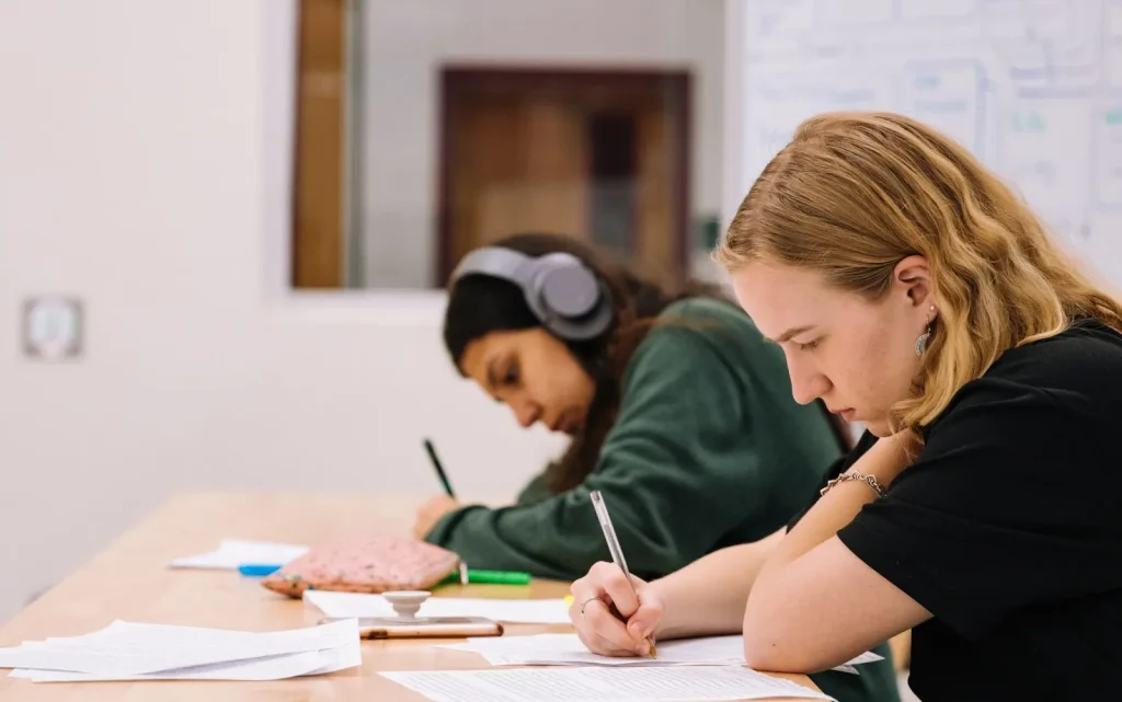 Một lớp học tại trường Quốc tế