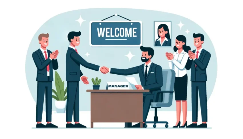 Một người nước ngoài đang phỏng vấn xin việc