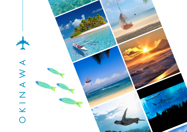 Phong cảnh biển Okinawa