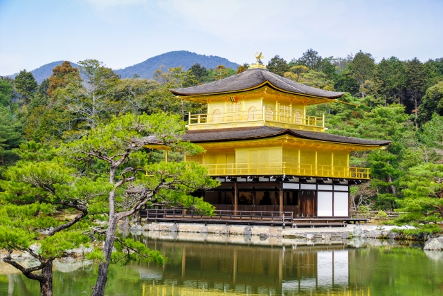 Chùa Kinkaku-ji (Gác Vàng) ở Kyoto