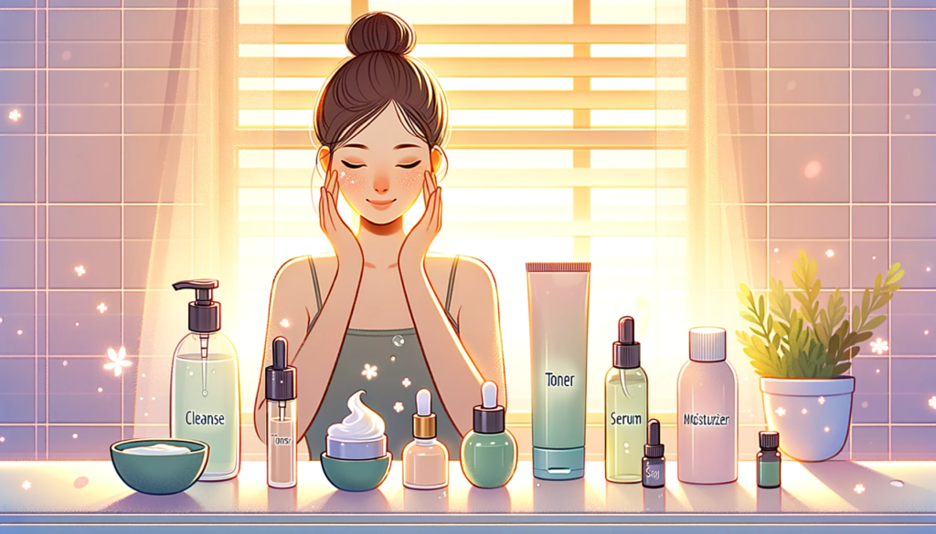 Quy trình chăm sóc da buổi sáng kiểu Nhật